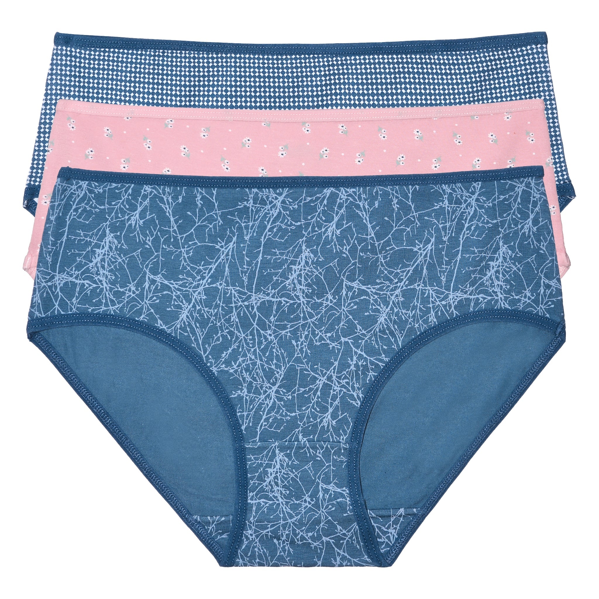 Printed Midi - Pack of 3