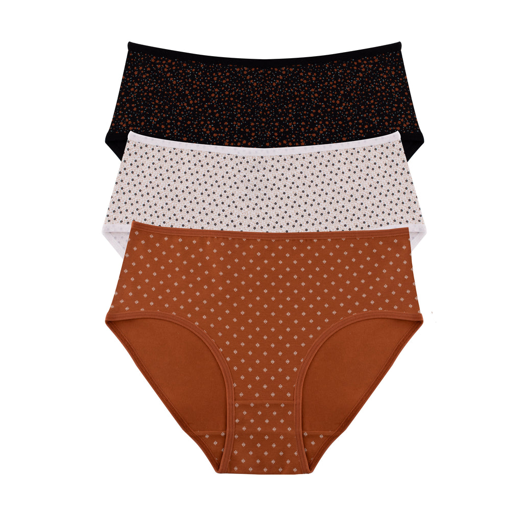 Printed Midi - Pack of 3