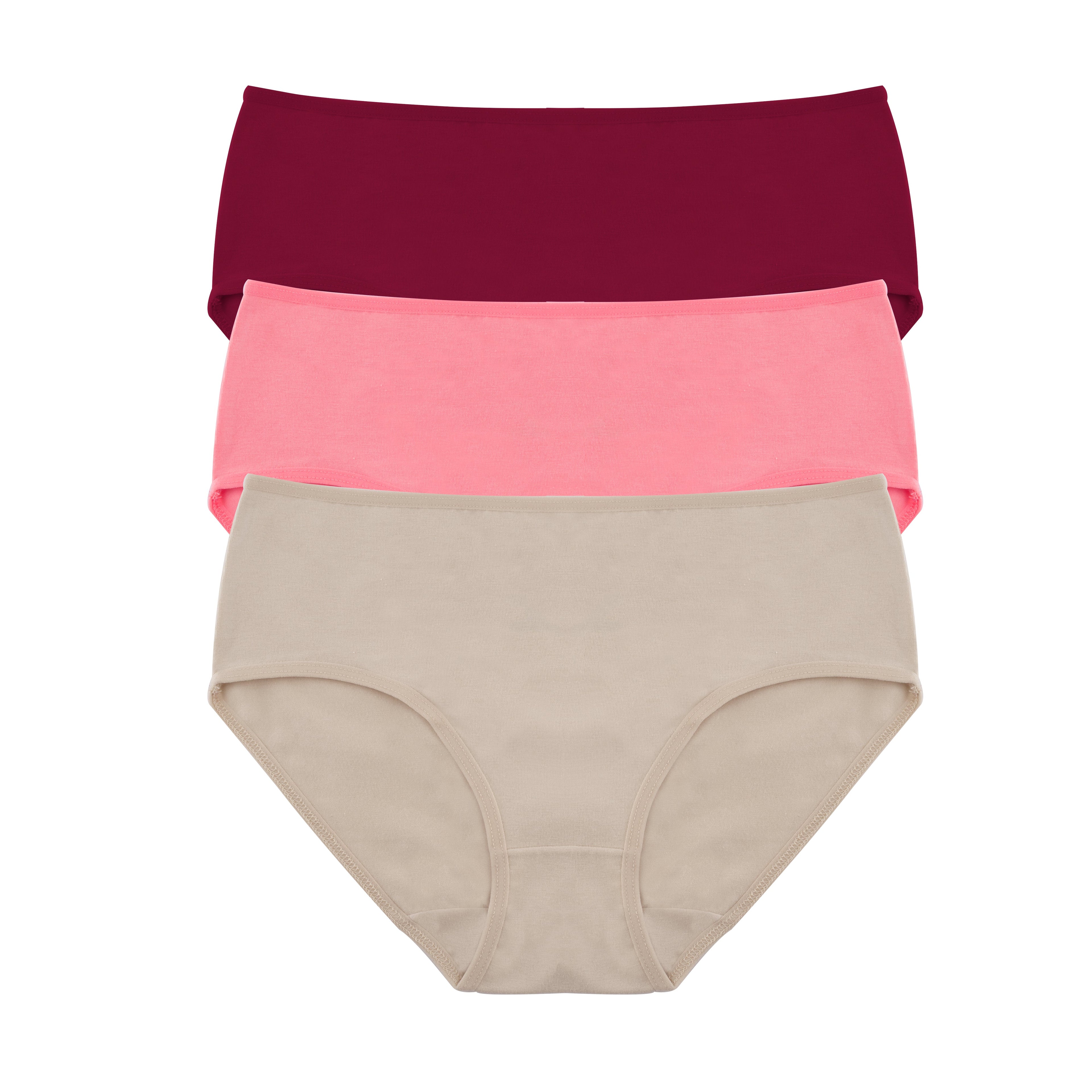 Plain Midi - Pack of 3