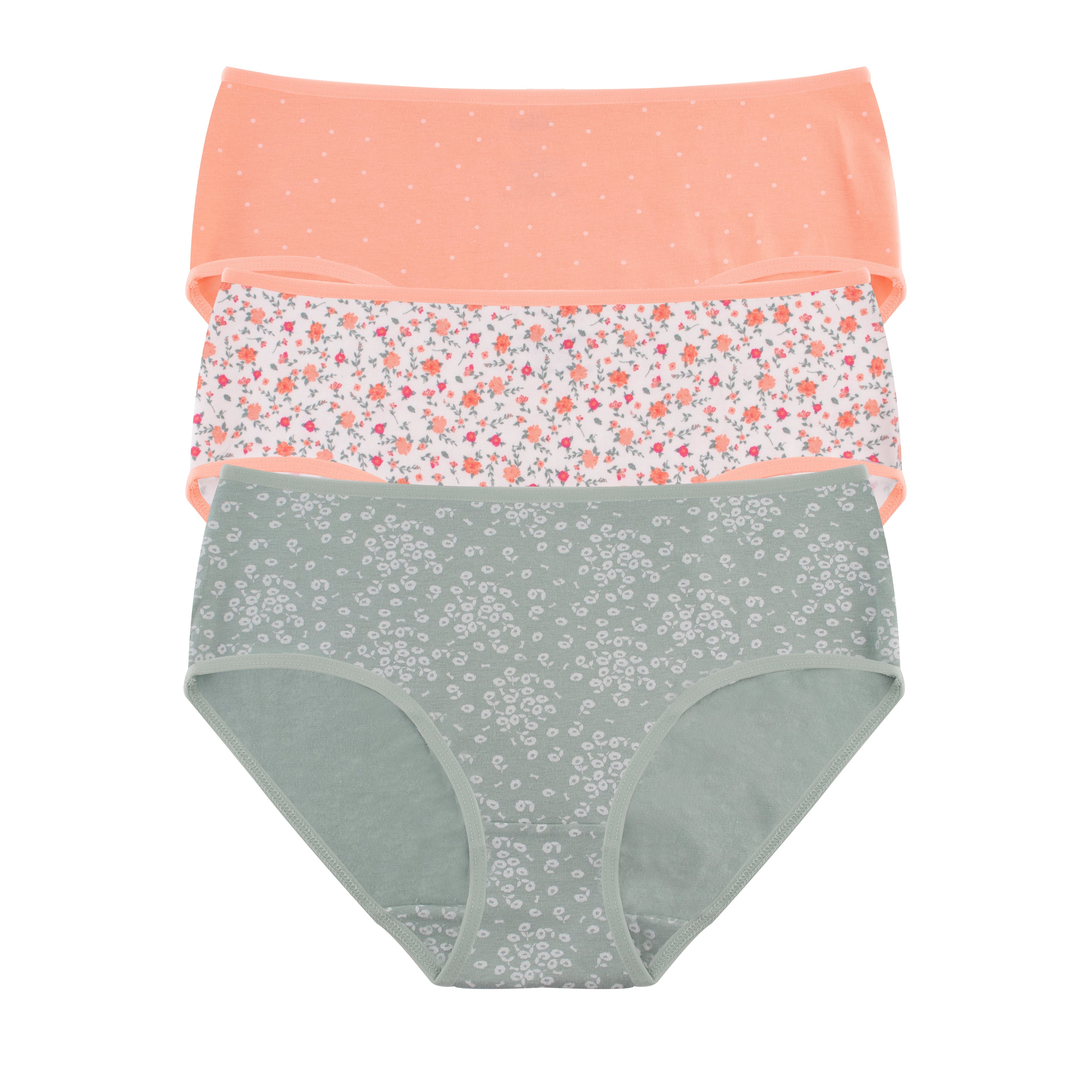 Printed Midi - Pack of 3