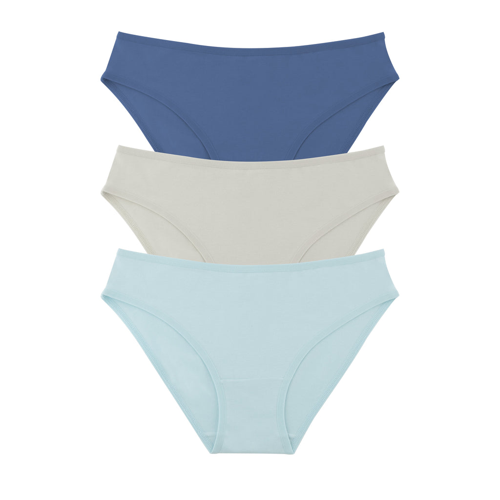 Plain Bikini - Pack of 3