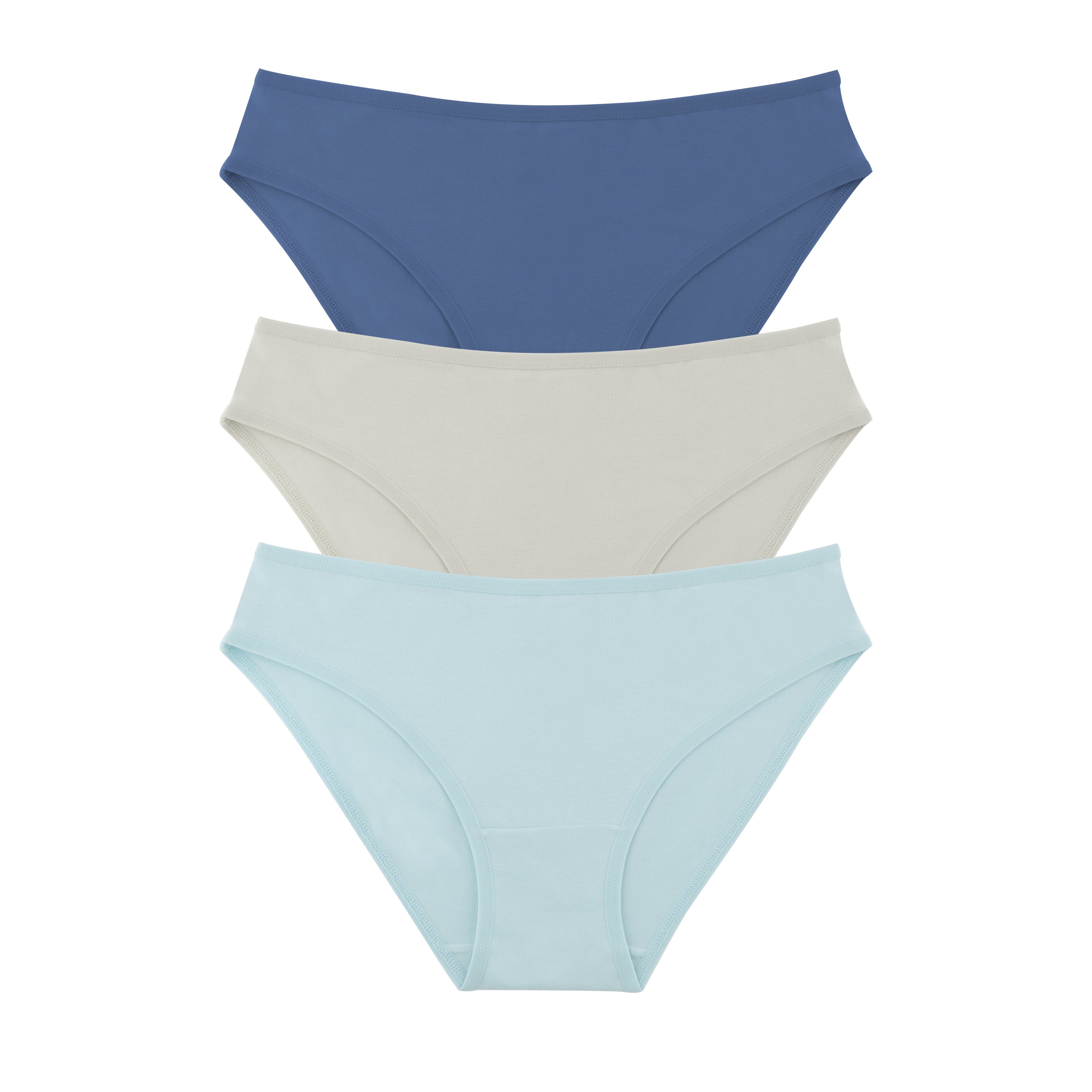 Plain Bikini - Pack of 3