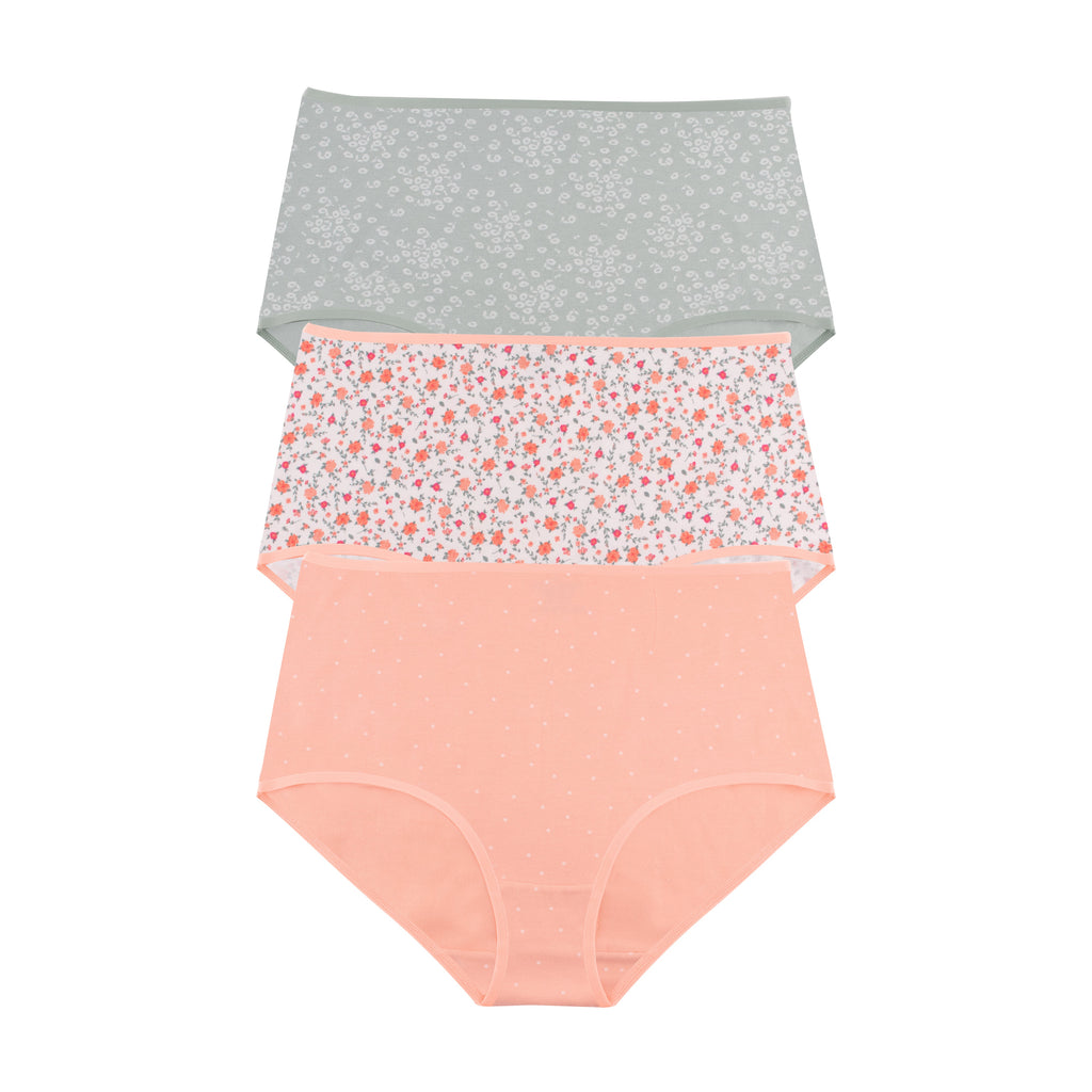 Printed High Brief - Pack of 3