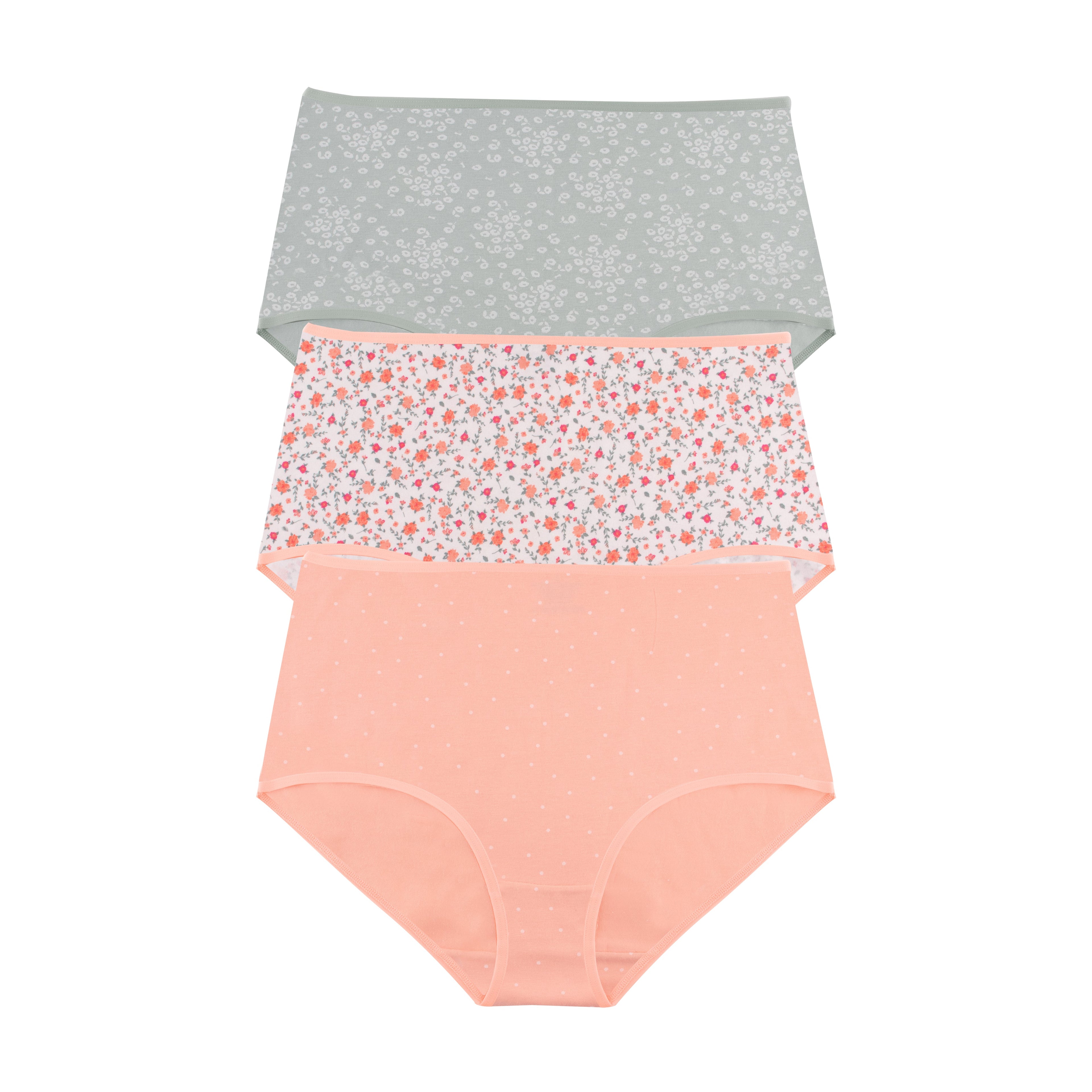 Printed High Brief - Pack of 3