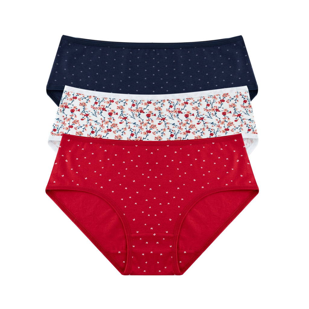 Printed Midi - Pack of 3